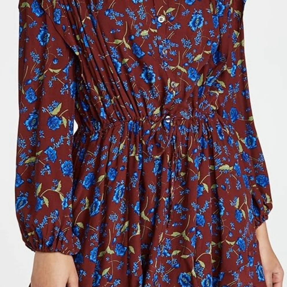 Free People Flower Fields Mini Oversize Dress Size XL